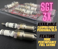SGT 3X Spark Plug BCPR6ETX-G6X PROTON CAMPRO / PERSONA / GEN 2 / SAGA BLM / FLX / EXORA / PREVE / SA