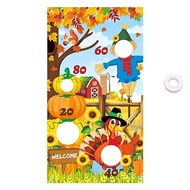 Pumpkin Photo Booth Backdrop, Fall Photo Props for Indoor Outdoor Parties-Fall Festival Decorations