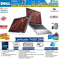 Dell Latitude 7530,7340,7430, 7330 Core i7/i5 12&13Gen, 14/15.6" TOUCH, GPU IRIS XE, DDR5, WINS 11, 