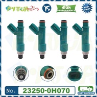 4pcs Fuel injector 23250-0H070 23209-0H070 for TOYOTA General WISH / CAMRY (HYBRID) / AURION 2.0L 1A