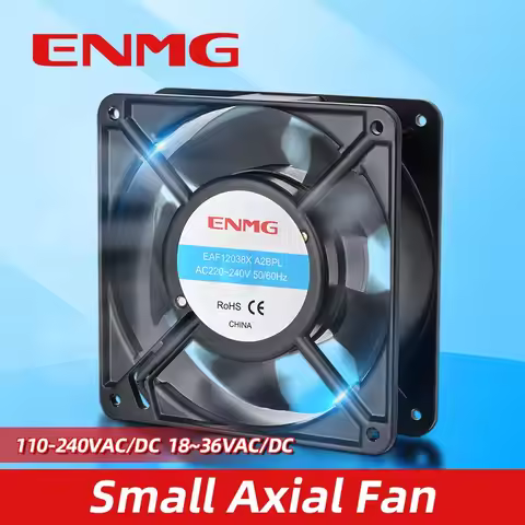 ENMG ETF EDF Variable Speed Booster Axial Fan 220V Silent Industrial Electrical Cabinet Ventilation