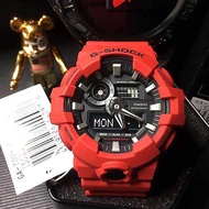 Casio G-Shock นาฬิกาข้อมือผู้ชาย รุ่น Ga-100B-4Adr (แดง/red)