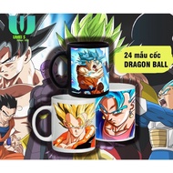 (24 Models) Ceramic cup printed with Anime Dragon Ball 7 Dragon Balls Beautiful drinking cup makes a