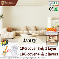 【24H Delivery】6 in 1 Latex Paint Wall Indoor Wall Paint Interior White Waterproof Anti Mould Washabl