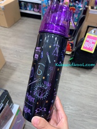 กระติกน้ำ สเปรย์ สแตนเลส Smiggle splitz stainless water bottle-HP ม่วง