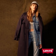 Levis 女款 歐式長版軍裝風衣外套 / 腰間綁帶設計 熱賣單品