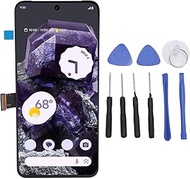 Organic Screen Replacement for Pixel 8 5G, Pixel 8 5G GKWS6 G9BQD Frame, Digitizer Assembly with Fra