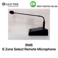 Lucky Tone RM6 6 Zone Select Remote Microphone