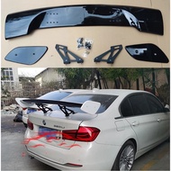 GT style ABS Glossy black spoiler universal sedan spoiler For BMW F30 E92 F22 E90 E60 F10 F32 SPOILE