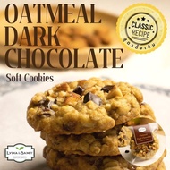 คุกกี้นิ่ม โอ๊ตมีลดาร์คช็อคโกแลต (Oatmeal Dark Chocolate Soft Cookies) คุกกี้ข้าวโอ๊ต จาก Lydia&Sami