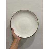 Cream List Choco Coupe Dining Plate