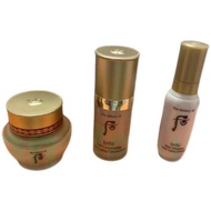 Whoo (The History Of Whoo) 后 (皇后的秘訣)  秘貼 自生精華#自潤面霜#循環精華 3件 旅行套裝 (8ml*3) (全新無盒) Set