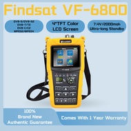 Findsat VF-6800 Satellite Finder Meter DVB-T2 DVB-S2 DVB-C 2.4" Color LCD HD