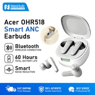 Acer OHR518 Wireless Earbuds Noise‑Cancelling HiFi Surround Sound Smart ANC Sweat & Water Resistance