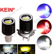 KEIN H4 Led Motorcycle Headlight Bulbs H6 BA20D LED Angel Eyes Projector H4 Led H6 BA20D HS1 LED Mot