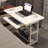 FF   Movable Bedside Computer Shelf Table - Height Adjustable 60-85CM