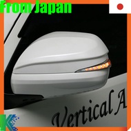 HIACE 200 Series LED Flowing Turn Signal Door Mirror Lens 070 White Pearl Paint Optional White LED L