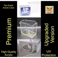 Pokemon booster box Premium magnetic acrylic display case - Booster box acrylic case Etb , Charizard
