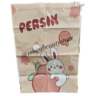 Pink Rabbit Motif Vacuum Plastic for Clothes Size 40x60 for 20 inch Suitcases and Vacuum Plastic Bag
