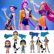 Kpop Demon Hunter Team Figurine Star Figurine Peripheral Figurine Game F2y6