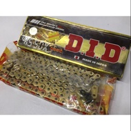 DID RACING CHAIN 415 /428HD Original Hologram 122L/132L HEAVY DUTY GOLD RANTAI [MADE IN JAPAN]