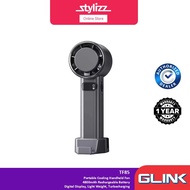 GLINK TF85 PORTABLE HANDHELD TURBOFAN - LIGHTWEIGHT, DIGITAL DISPLAY,4800MAH,SUPERCONDUCTIVE COOLING