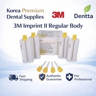 3M Imprint II Regular Body Dental Ref 9379 50ml x4 20 Mixing Tips