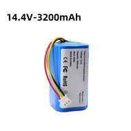 Battery 14.4V 3200mAh for Liectroux Robot Vacuum Cleaner model C30B Petvac365 Ecovacs (Lithium Ion)