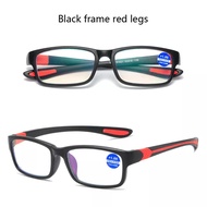 azka store COD 127 Kacamata baca bergaya sporty frame plastik sangat enteng dan nyaman . kacamata plus standar op +0,50 sd +4,00 . kacamata baca pria dan wanita hitam merah cod produk import.