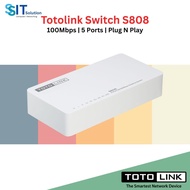 Totolink S808 Desktop Switch 8 Ports 100Mbps