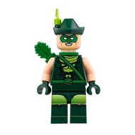 Original Lego DC Super Heroes - Green Arrow (Hat with Feather) 70919 Minifigure new