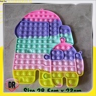Pop it toys Jumbo XL besar mainan Anak Fidget Mainan Edukasi Anak