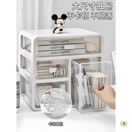 Storage Box Organizer Drawer-Type Office Stationery Large Capacity Acrylic Desktop Desk Organizer E0