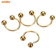 [GUYU] 1 Piece Fake Nose Ring Lip Ear Nose Clip On Fake  Nose Lip Hoop Earring HOO