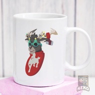 Fortnite skin dolphin Unique Ceramic Glass Mug