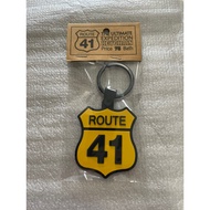 Keychain ROUTE 41 Thailand 🇹🇭 (KUNING)