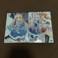 Light Novel Fuyuu Gakuen no Alice and Shirley : & In The Magical Power School Volumes 1-2 Complete S