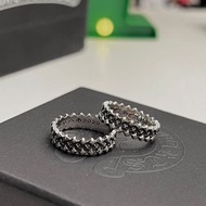 𝗖𝗵𝗿𝗼𝗺𝗲 𝗛𝗲𝗮𝗿𝘁𝘀 克羅心 齒輪十字架戒指 朋克風 男女均可戴 