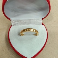 2 gram young gold bamboo ring