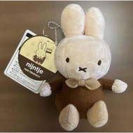[LIMITED JAPAN HUIS TEN BOSCH EXCLUSIVE] Miffy Brown Mascot Plush Keychain Doll