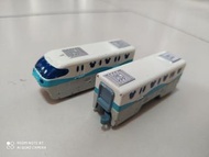 TOMICA 多美小汽車 東京迪士尼樂園 Disney 電車頭及車廂  二手品