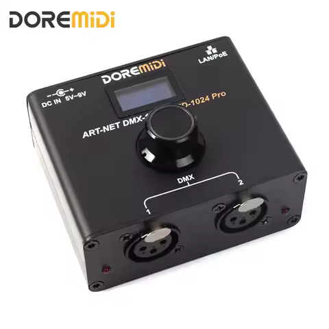 ART-NET DMX-1024 PoE Network Box (ATD-1024 Pro) A DMX 1024 Channel Gateway Controller