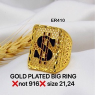 GOLD PLATED RING ❌not 916❌