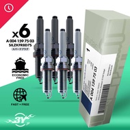 GENUINE A0041597503 SILZKFR8D7S (6pcs) Mercedes Benz W117 CLA180/200,W176 A180/200,W204 C180 M133,M2