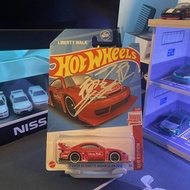 hotwheels silvia s15 lbwk red edition sign kato