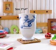 002-Mickey Mouse.มิกกี้เม้าท์ ของแท้ จากญี่ปุ่น(No box) แก้วเซรามิค แก้วมิกกี้ แก้วชา  ขนาด 3 x 4 นิ
