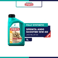 PETRONAS Sprinta A900 Scooter 4T 10W40 SN Fully Synthetic Engine Oil (1L) MB