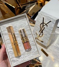 正品現貨❤️ 1件包順豐 YSL聖羅蘭聖誕奢金禮盒YSL 聖羅蘭節日限定聖誕限量版情迷豐盈唇油唇釉啵啵唇凍#12Honey Moon蜜月/100#Sparking Dream 閃耀夢境#絕色時尚啞緻唇