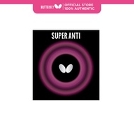 Butterfly Table Tennis SUPER ANTI - Anti-Spin Rubber 1.9 Black