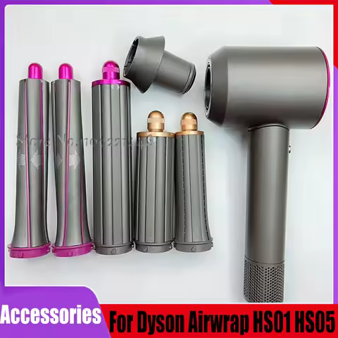 Long Curling Barrels Styling Tools for Dyson Airwrap HS01 HS05 HD03 HD08 Nozzle Flyaway Attahcment H